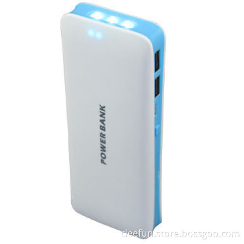 1,000mAh high capacity mobile phone charger with 4 LED light